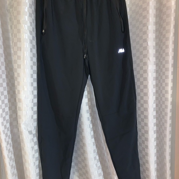 black track pants | fila - Picture 3 of 6